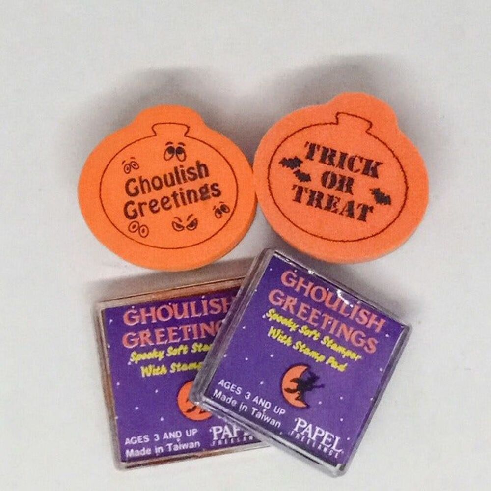 Papel Freelance Ghoulish Greetings Halloween Soft Stampers-Ink Pads-Vintage